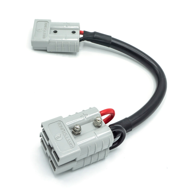 WATTSTUNDE Adapterkabel (2x) 4 mm² A50/2xA50 (Parallel) 20 cm schwarz