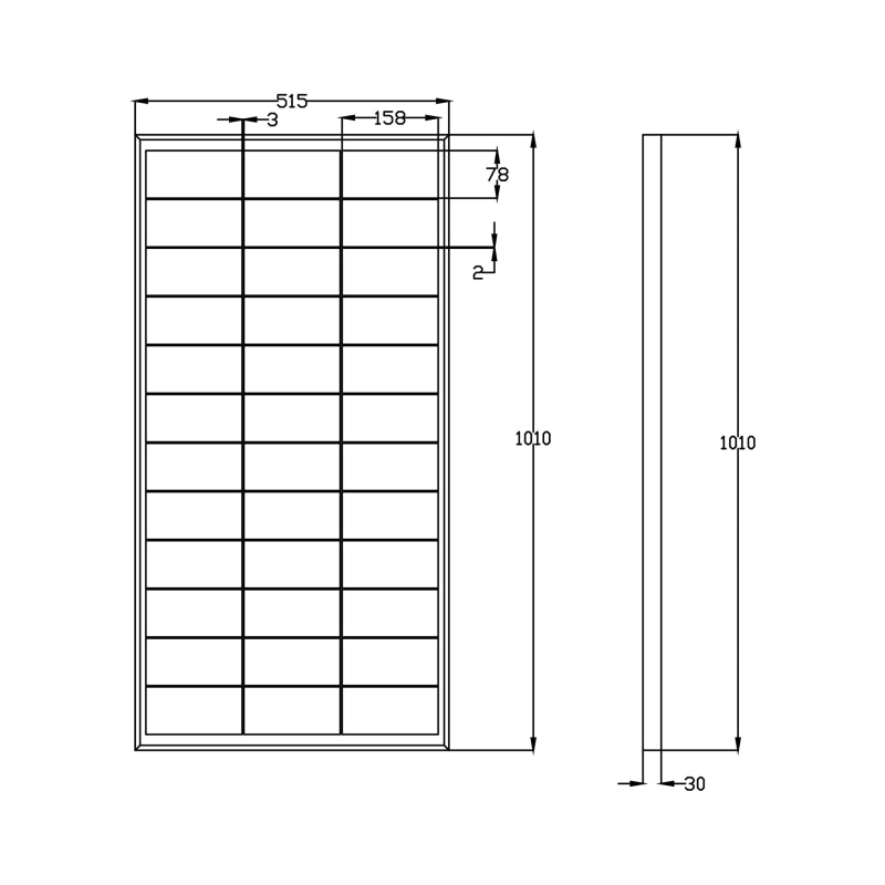 WATTSTUNDE SOLA Frame Mono 100 Wp