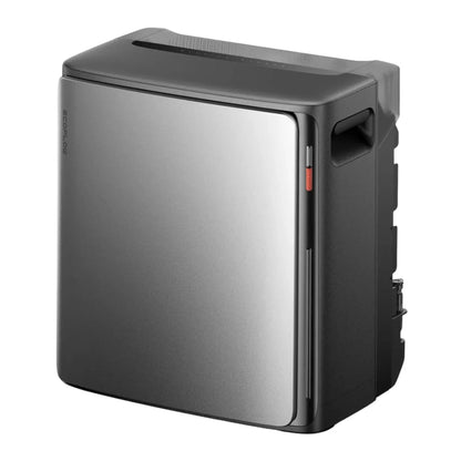 EcoFlow STREAM UltraX Gerät, schwarzes Gehäuse mit seitlichem Anschluss