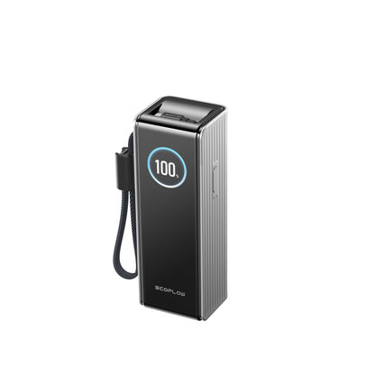 EcoFlow RAPID 25K mit integriertem Kabel silber