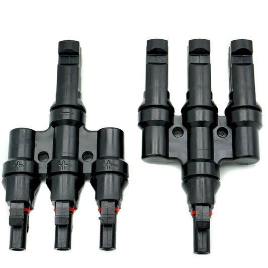 WATTSTUNDE MC4 T-Stecker Set MC4.3 Adapter