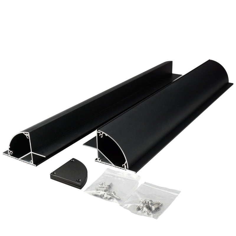 WATTSTUNDE Solarmodul Halterung HSA+ 55/S ALU schwarz