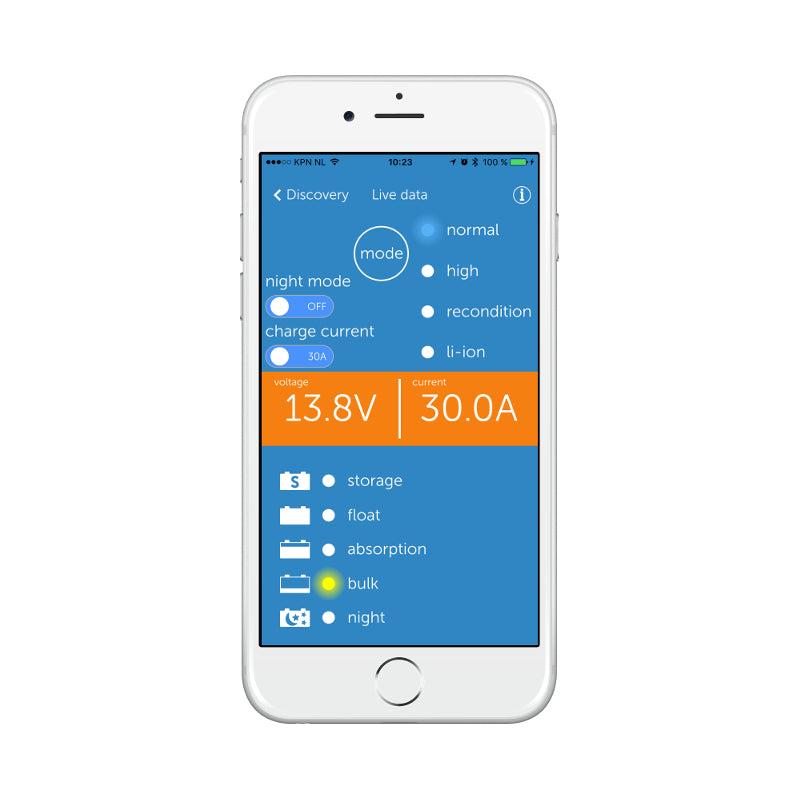Victron Blue Smart IP67 Batterieladegerät Bluetooth 12/25 1 Ausgang