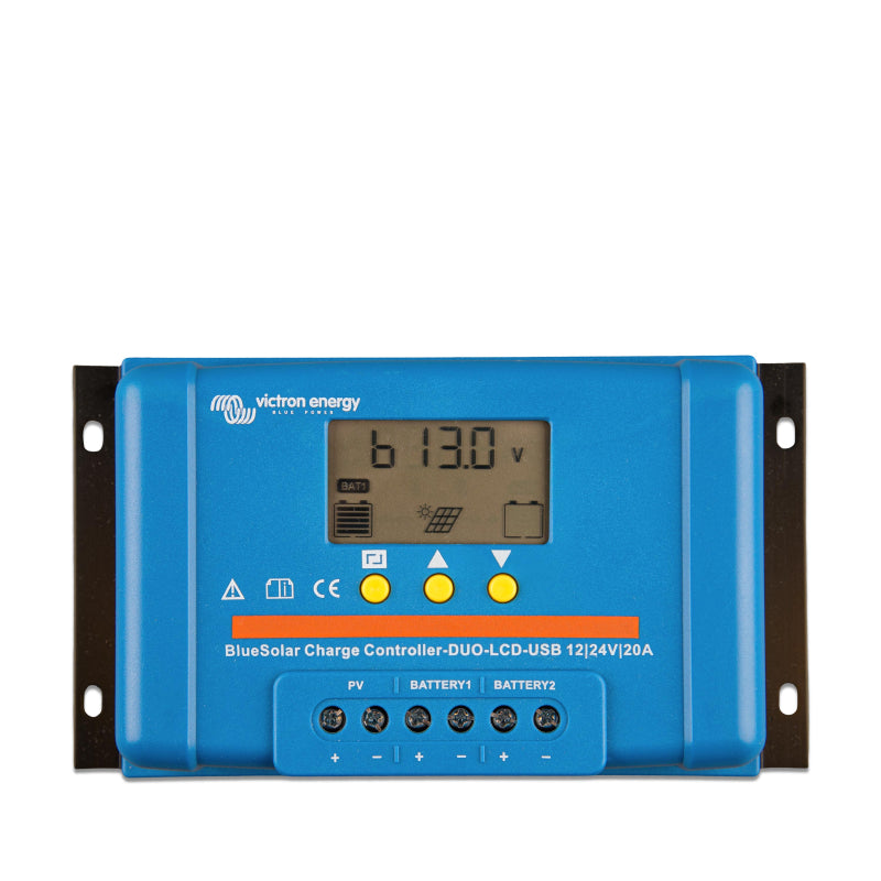 Victron BlueSolar PWM DUO-LCD&USB 12/24V-20A