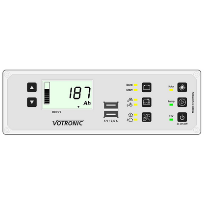 Votronic Power Control VPC Jupiter 400 mit Smart-Shunt und Masseband 75 mm² - 5749