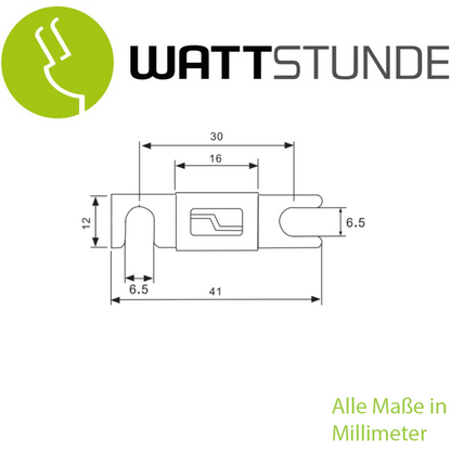 Votronic Streifensicherung 80 A (VPE 3 St.) - 2247