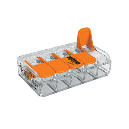 WAGO Verbindungsklemme flexibel bis 6mm² - 221-615