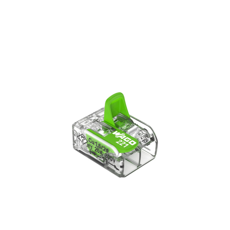 WAGO Verbindungsklemme Green Range flexibel bis 4mm² - 221-425 25er Pack