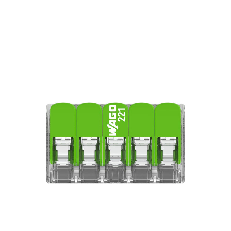 WAGO Verbindungsklemme Green Range flexibel bis 4mm² - 221-425