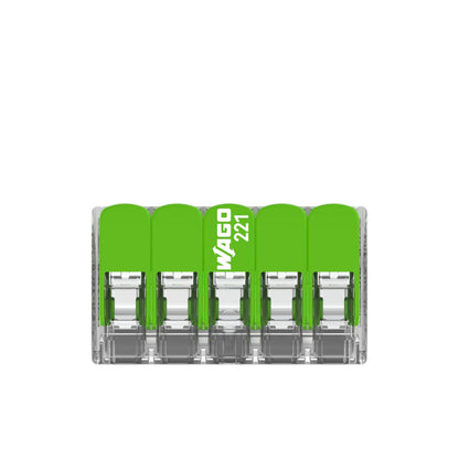 WAGO Verbindungsklemme Green Range flexibel bis 4mm² - 221-425