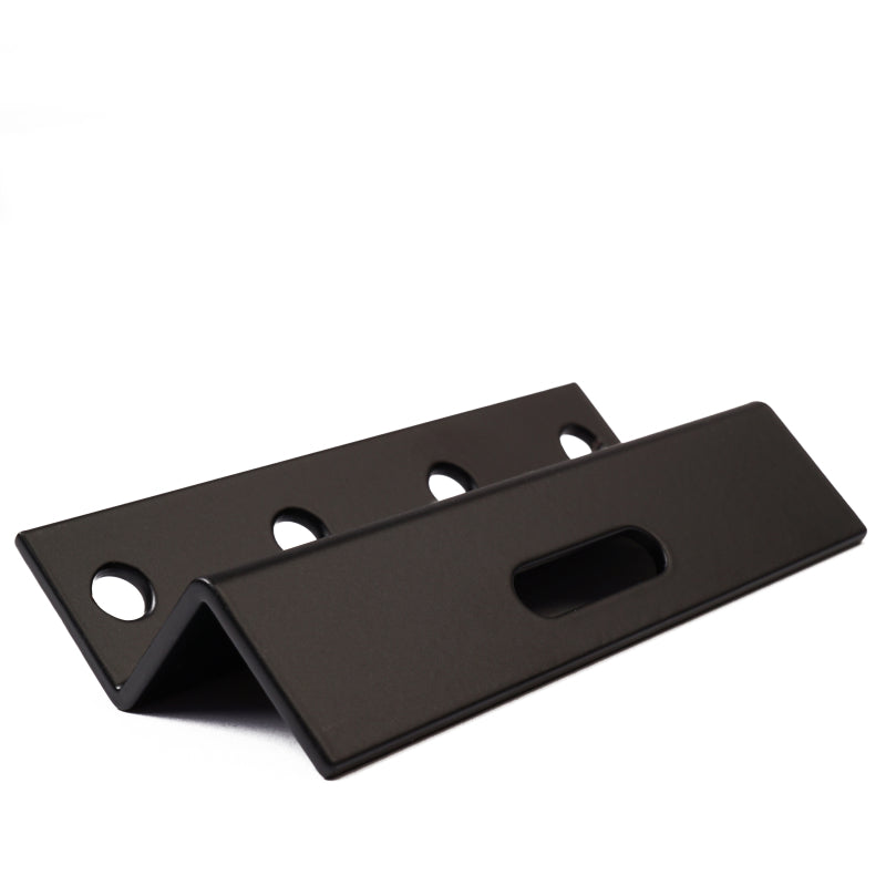 WATTSTUNDE 100mm Aluminium Z-Winkel HSZ100 schwarz Halterung