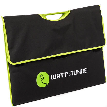 WATTSTUNDE 100W SolarBuddy Solartasche WS100SB direkt mit USB Anschluss