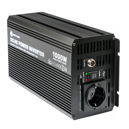 WATTSTUNDE 1000W / 2000W 24V Sinus Spannungswandler WS24/1000SI