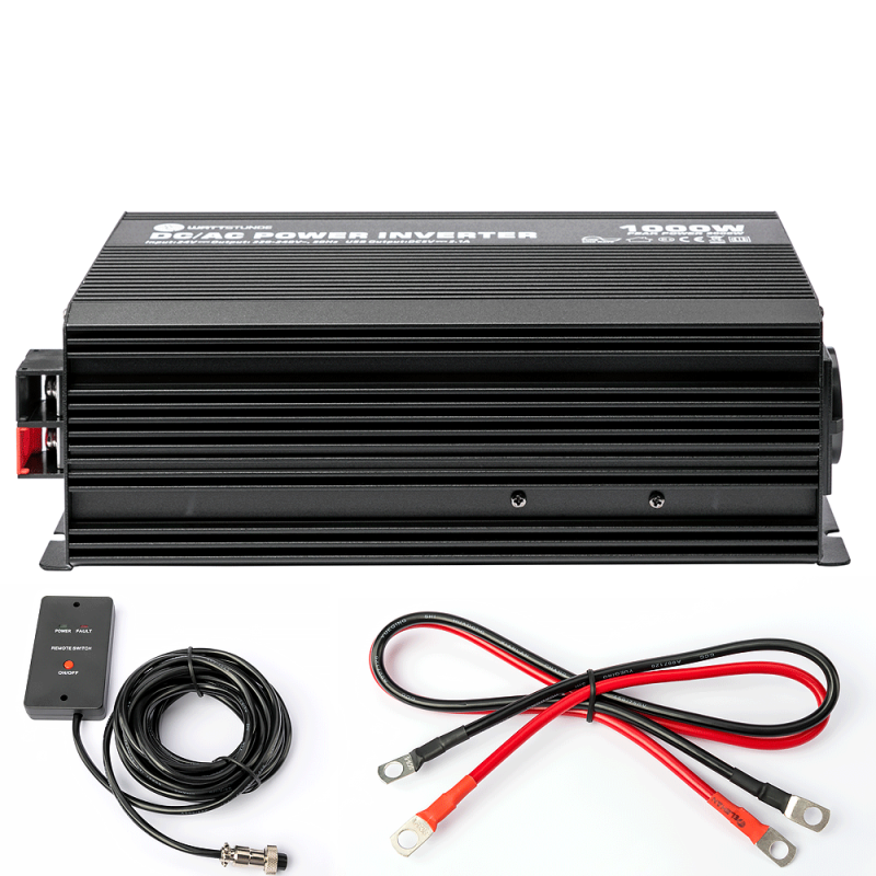 WATTSTUNDE 1000W / 2000W 24V Sinus Spannungswandler WS24/1000SI