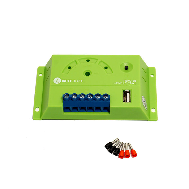 WATTSTUNDE 10A Solar Laderegler PEKO10