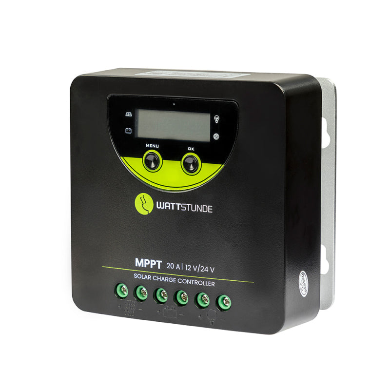 WATTSTUNDE 20A 90V MPPT Solar Laderegler WLR-BT 20.90 MPPT 12/24V