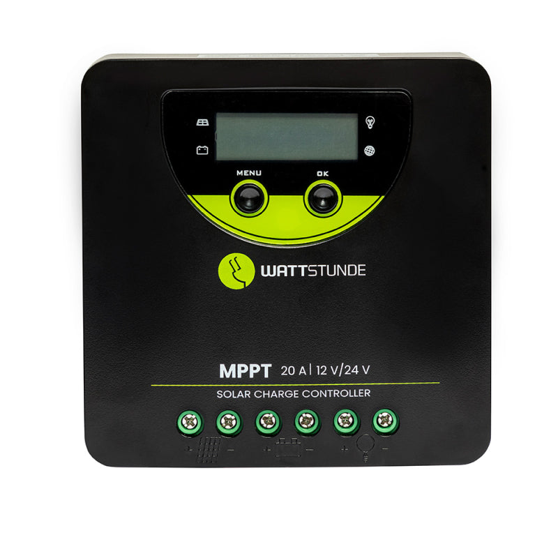 WATTSTUNDE 20A 90V MPPT Solar Laderegler WLR-BT 20.90 MPPT 12/24V