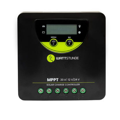 WATTSTUNDE 20A 90V MPPT Solar Laderegler WLR-BT 20.90 MPPT 12/24V