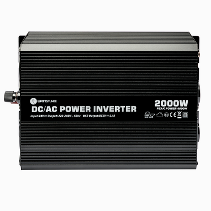 WATTSTUNDE 2000W / 4000W 24V Sinus Spannungswandler WS24/2000SI