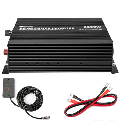 WATTSTUNDE 2000W / 4000W 24V Sinus Spannungswandler WS24/2000SI