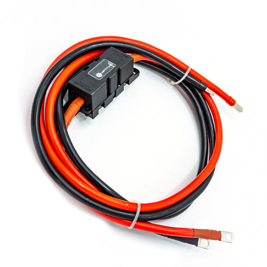 WATTSTUNDE 25mm² Anschlusskabel BAKA25-FH 100cm mit ANM Hochlast Sicherungshalter