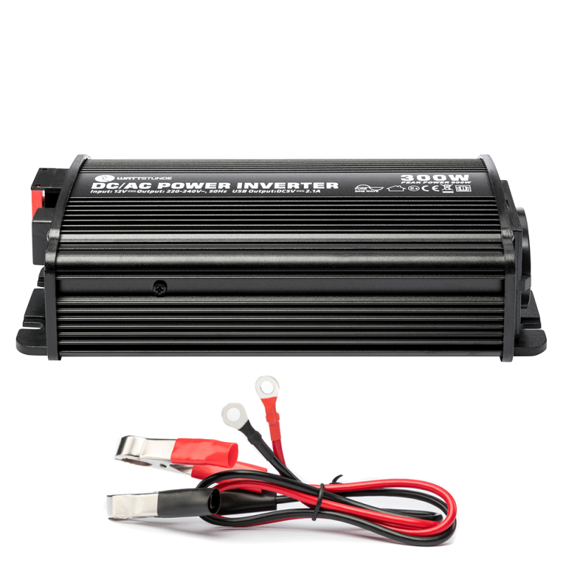 WATTSTUNDE 300W / 600W 12V Sinus Spannungswandler WS12/300SI