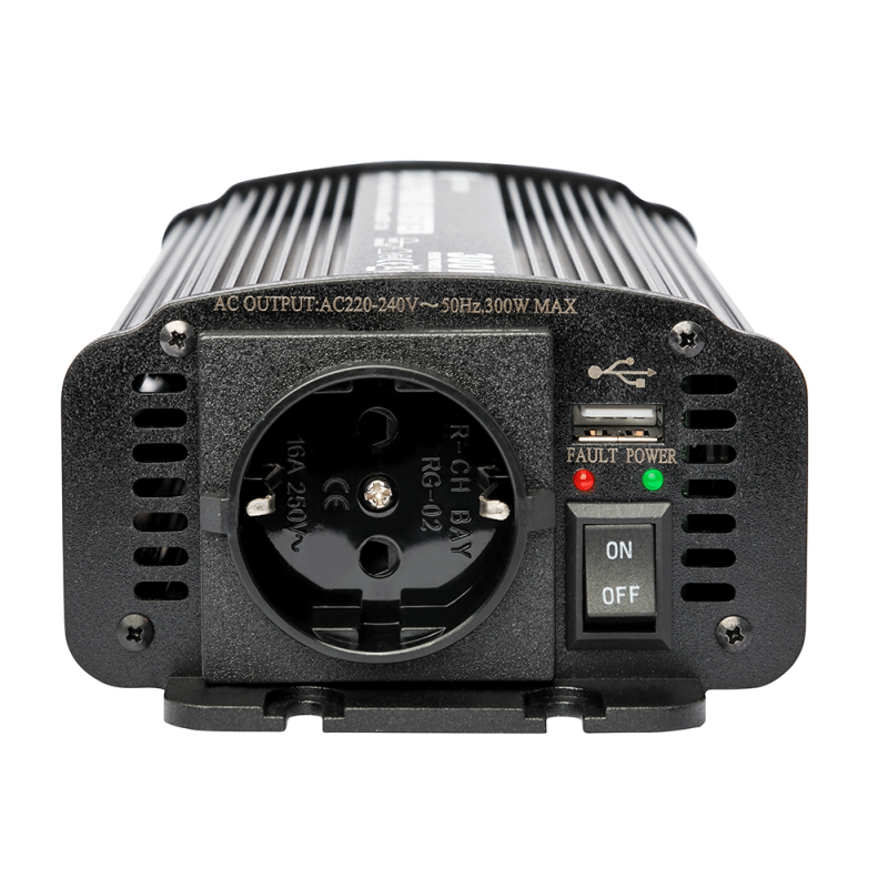 WATTSTUNDE 300W / 600W 12V Sinus Spannungswandler WS12/300SI