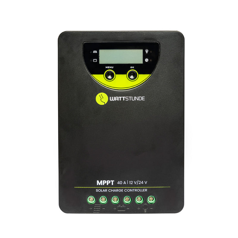 WATTSTUNDE 40A 90V MPPT Solar Laderegler WLR-BT 40.90 MPPT 12/24V