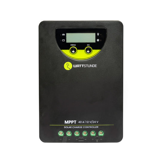 WATTSTUNDE 40A 90V MPPT Solar Laderegler WLR-BT 40.90 MPPT 12/24V