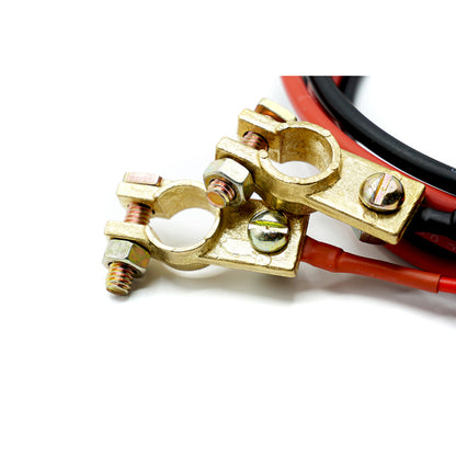 WATTSTUNDE 6mm² Batterieanschlußkabel BAKA30 mit 30A Sicherung und Polklemmen im Set