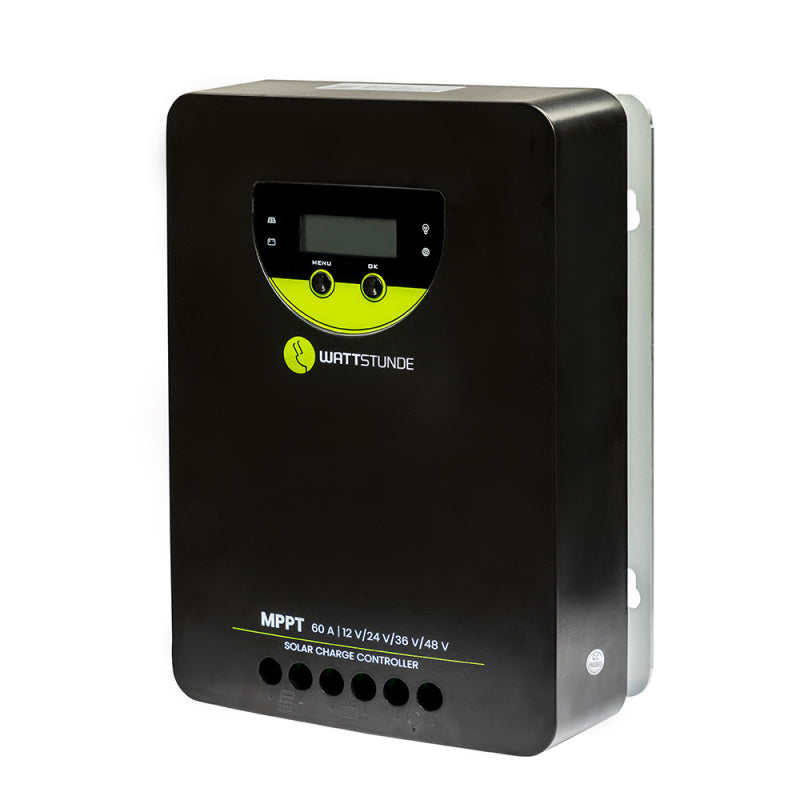WATTSTUNDE 60A 140V MPPT Solar Laderegler WLR-BT 60.140 MPPT 12/24/36/48V