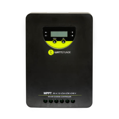 WATTSTUNDE 60A 140V MPPT Solar Laderegler WLR-BT 60.140 MPPT 12/24/36/48V