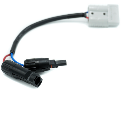 WATTSTUNDE Adapterkabel (2x) 4 mm² Typ-MC4/A50 20 cm schwarz