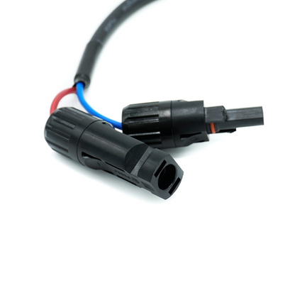 WATTSTUNDE Adapterkabel (2x) 4 mm² Typ-MC4/A50 20 cm schwarz