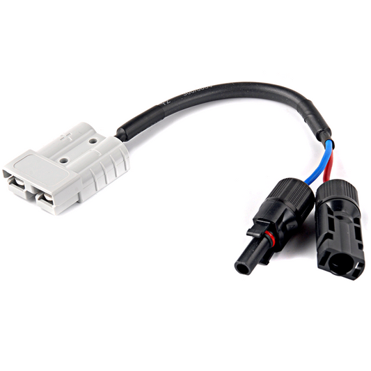WATTSTUNDE Adapterkabel (2x) 4 mm² Typ-MC4/A50 20 cm schwarz