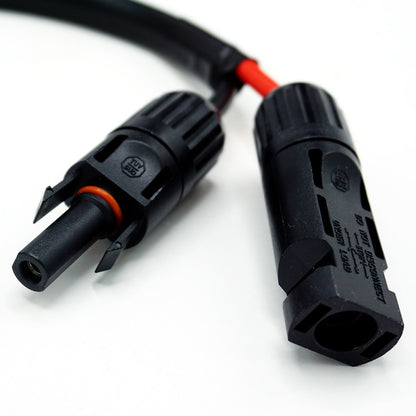 WATTSTUNDE Adapterkabel (2x) 4 mm² Typ-MC4/XT60 weiblich 3Pin 30 cm schwarz