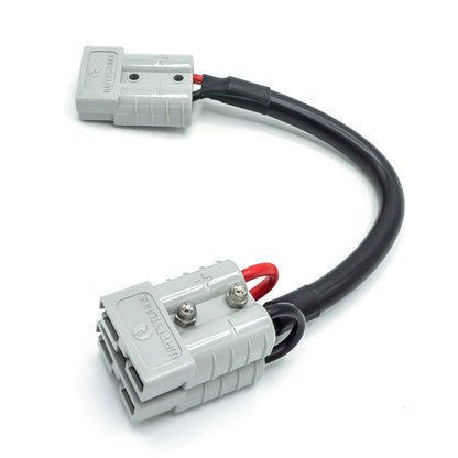 WATTSTUNDE Adapterkabel (2x) 4 mm² A50/2xA50 (Parallel) 20 cm schwarz