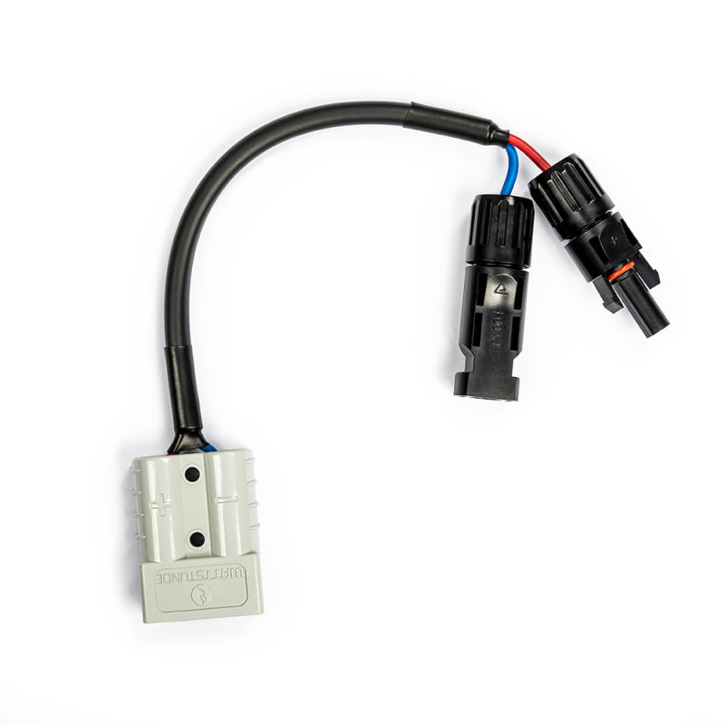 WATTSTUNDE Adapterkabel (2x) 4 mm² Typ-MC4/A50PS 20 cm schwarz
