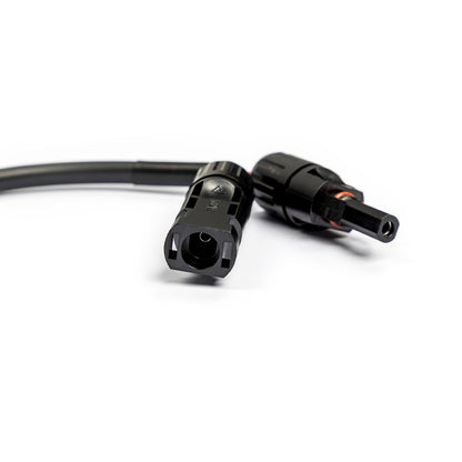 WATTSTUNDE Adapterkabel (2x) 4 mm² Typ-MC4/A50PS 20 cm schwarz