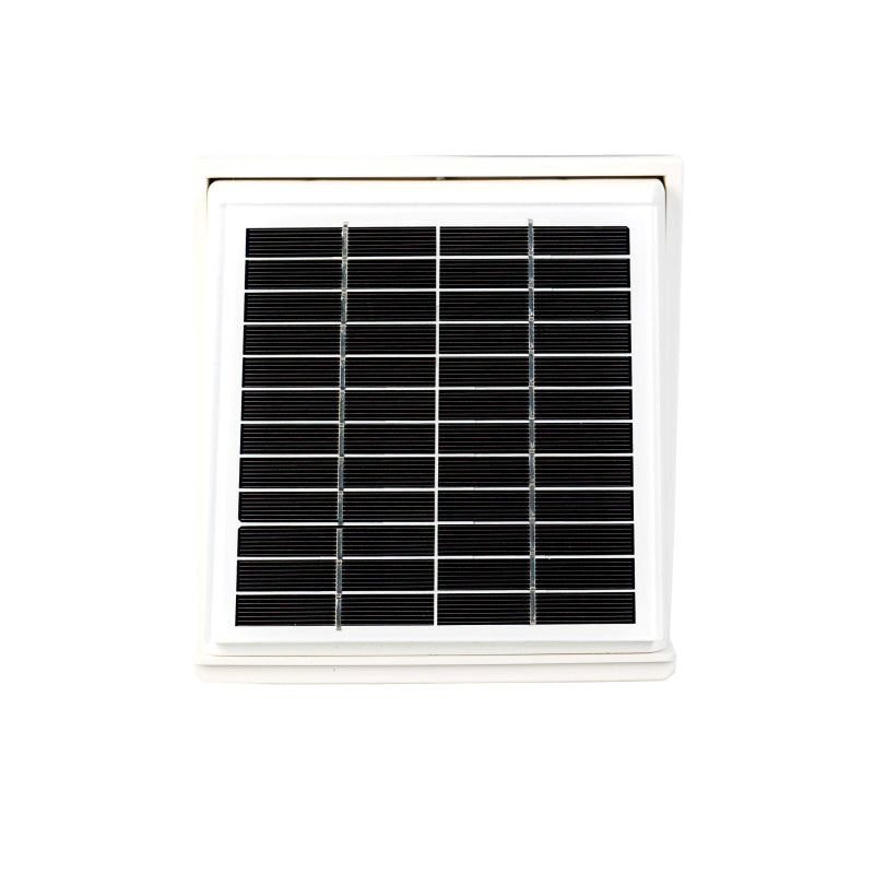WATTSTUNDE AERO Solarlüfter eckig, schwarz