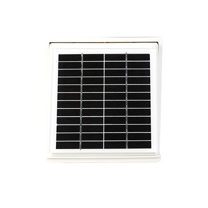WATTSTUNDE AERO Solarlüfter eckig, schwarz