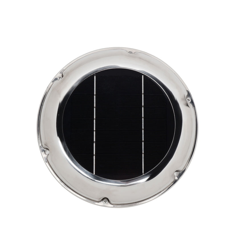 WATTSTUNDE AERO Solarlüfter eckig, schwarz