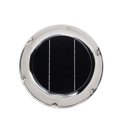 WATTSTUNDE AERO Solarlüfter eckig, schwarz
