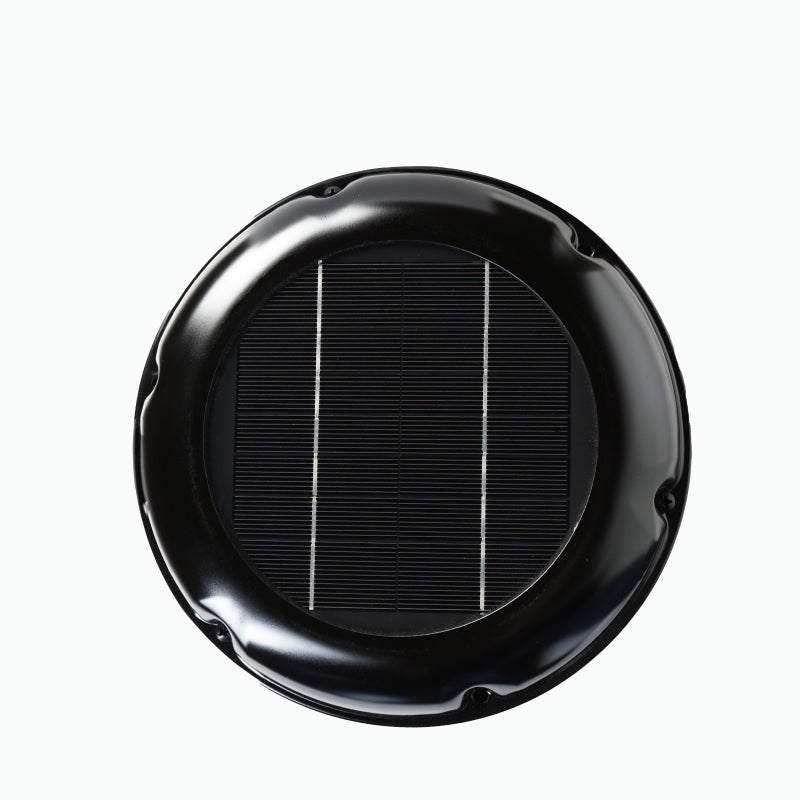 WATTSTUNDE AERO Solarlüfter eckig, schwarz