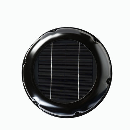 WATTSTUNDE AERO Solarlüfter eckig, schwarz