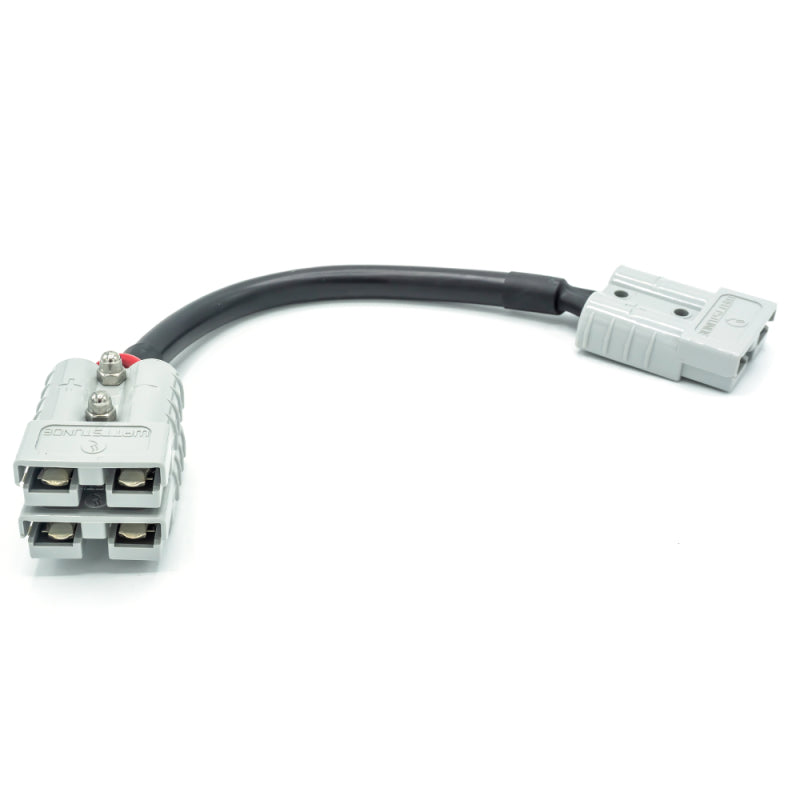 WATTSTUNDE AK-A50-A50.2-S Y-Serien-Stecker Anderson A50 auf 2x Anderson A50