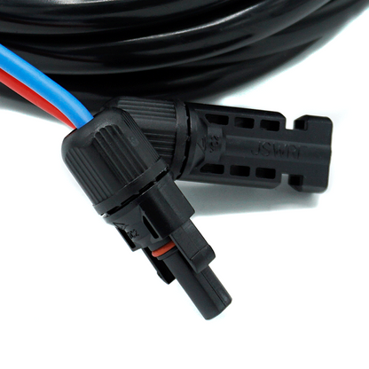 WATTSTUNDE Anschlusskabel (2x)4mm² Typ-MC4/Aderendhülse 7m schwarz