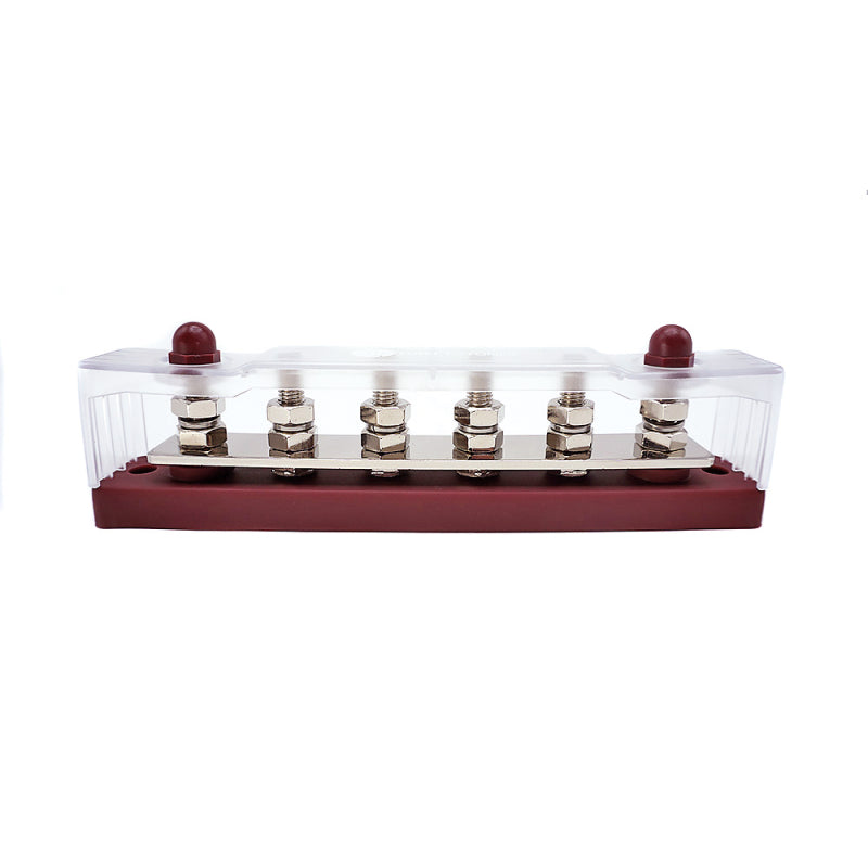WATTSTUNDE Busbar 6xM8 150A / 70V rot
