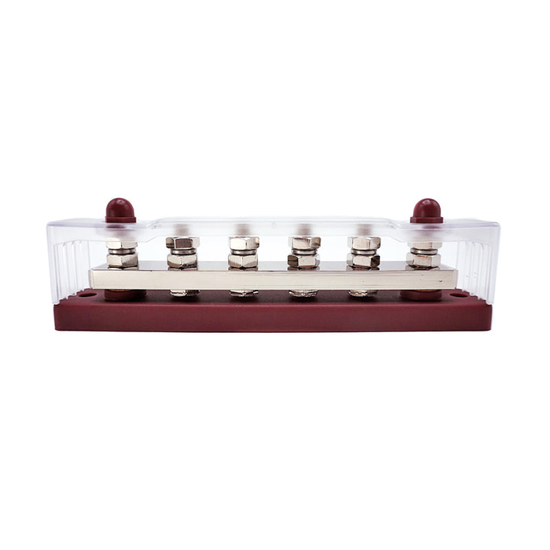 WATTSTUNDE Busbar 6xM8 300A / 70V rot