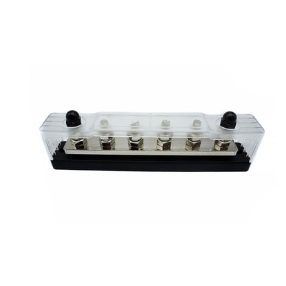 WATTSTUNDE Busbar 6xM8 450A / 70V schwarz
